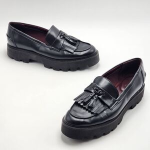 Franco Sarto Bersa Fringe Tassel Loafers Women's Size 9.5